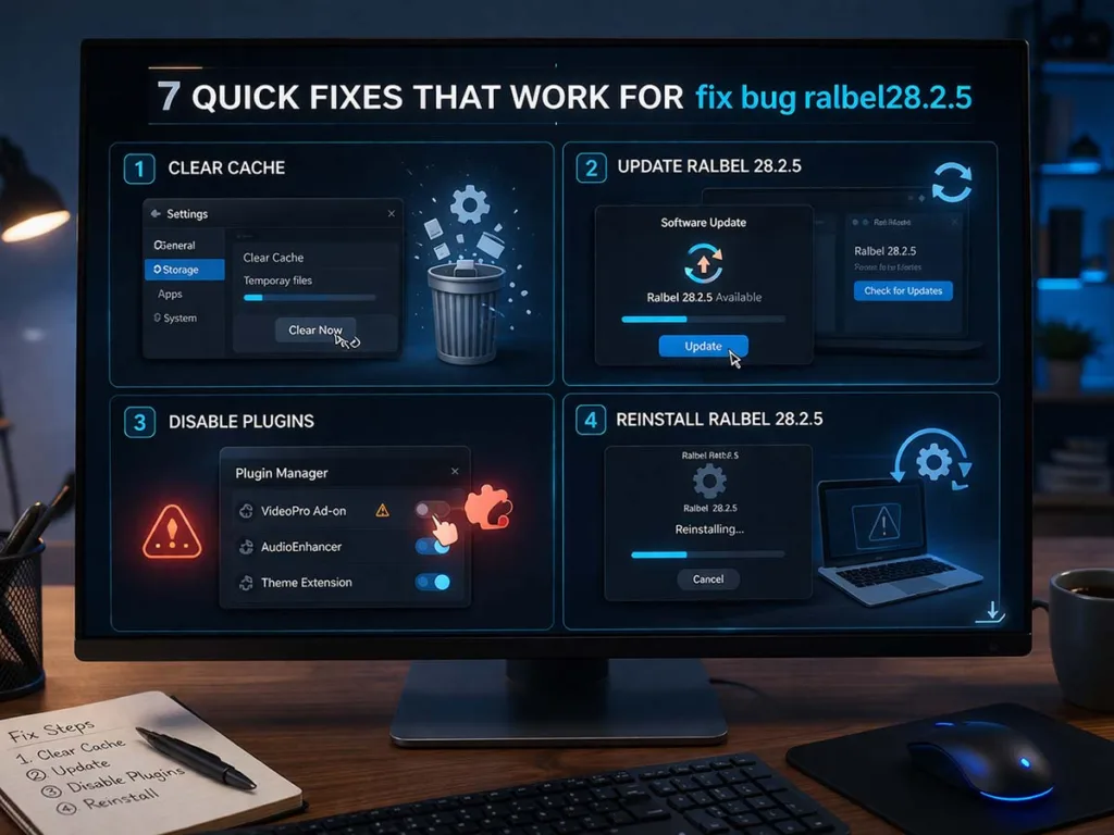 7 Quick Fixes That Work for fix bug ralbel28.2.5