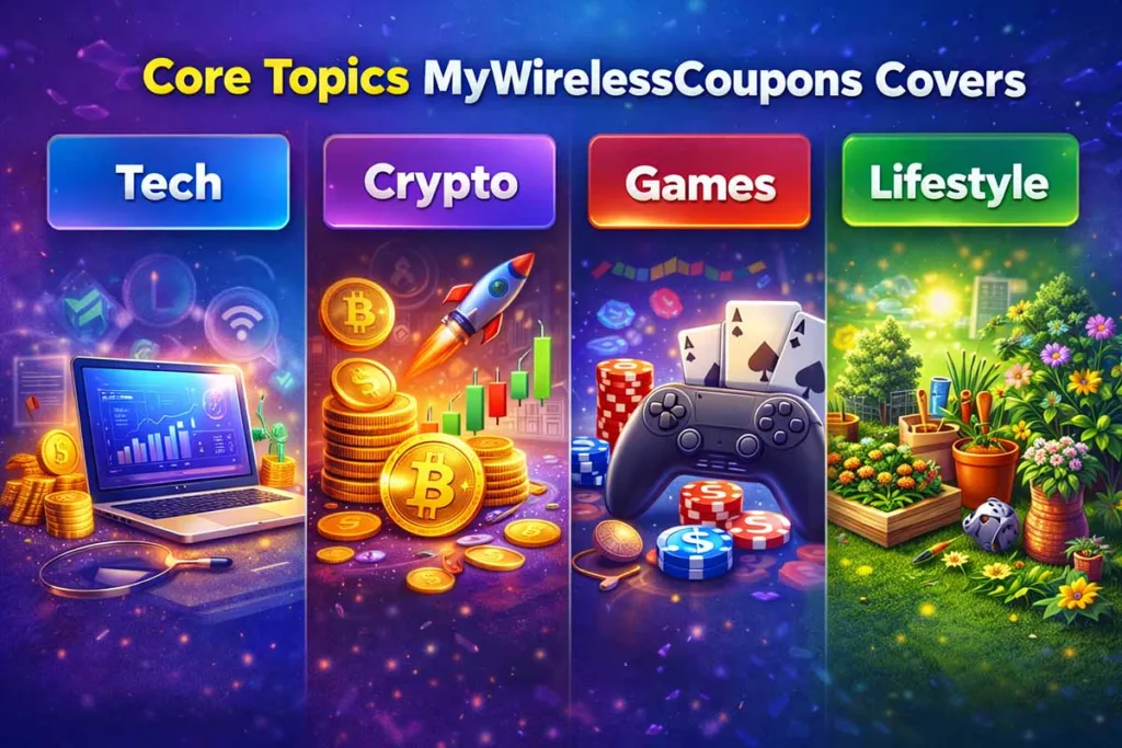 Topics MyWirelessCoupons: Hidden Categories Revealed 1 Core Topics MyWirelessCoupons Covers