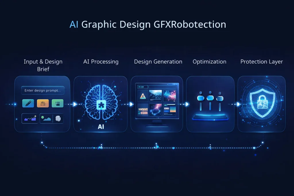 How AI Graphic Design GFXRobotection Works